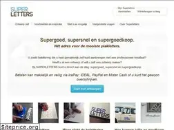 Sites similar to superletters.nl