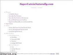 Sites similar to superluteinnaturally.com