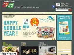 Sites similar to supermarchesg20.com