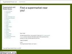 Sites similar to supermarket-finder.com