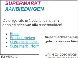 Sites similar to supermarktaanbiedingen.com