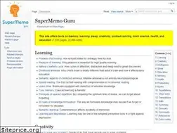 Sites similar to supermemo.guru