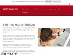 Sites similar to supermillionhair.de