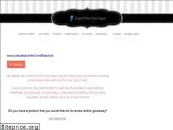 Sites similar to supermomsurveys.com
