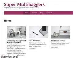 Sites similar to supermultibaggers.com