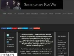 Sites similar to supernatural-fan-wiki.com