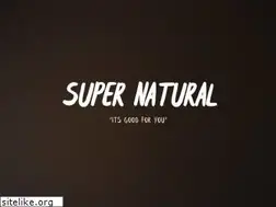 Sites similar to supernaturalfood.be