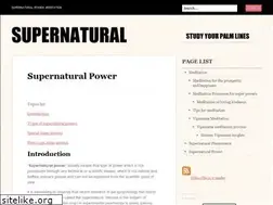 Sites similar to supernaturalreal.wordpress.com