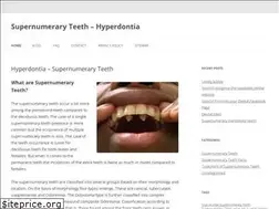 Sites similar to supernumeraryteeth.com