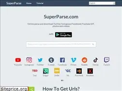 Sites similar to superparse.com