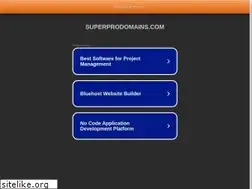 Sites similar to superprodomains.com