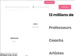 Sites similar to superprof.lu