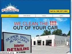 Sites similar to supershineautocare.com