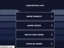 Sites similar to supershonen.com