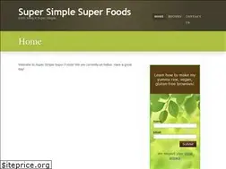 Sites similar to supersimplesuperfoods.com