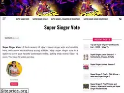 Sites similar to supersingervotes.com