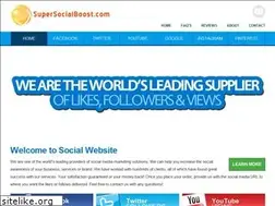 Sites similar to supersocialboost.com