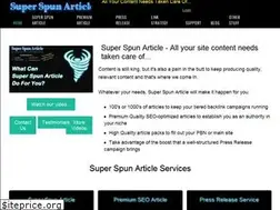 Sites similar to superspunarticle.com