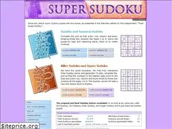 Sites similar to supersudoku.com