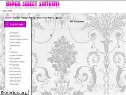 Sites similar to supersweetsixteens.com