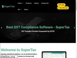 Sites similar to supertaxgst.in
