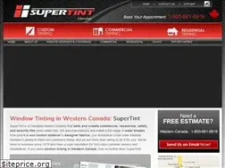 Sites similar to supertint.com