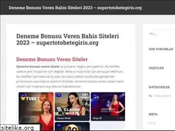 Sites similar to supertotobetegiris.org