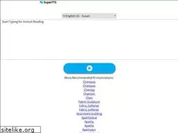 Sites similar to supertts.com