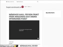 Sites similar to supervaruhuset.se