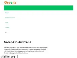 Sites similar to supervitalgreens.com.au