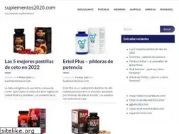 Sites similar to suplementos2020.com