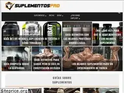 Sites similar to suplementospro.net