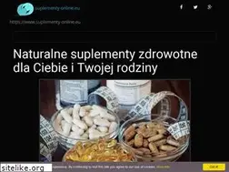 Sites similar to suplementy-online.eu