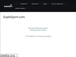 Sites similar to suplesport.com