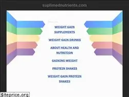 Sites similar to suplimednutrients.com