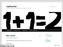Sites similar to suplimentar.wordpress.com