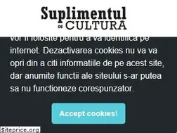Sites similar to suplimentuldecultura.ro