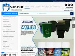 Sites similar to suplisol.com