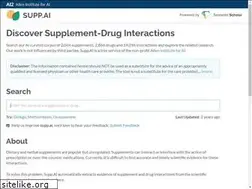 Sites similar to supp.ai
