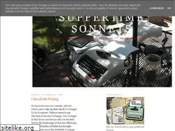 Sites similar to suppertimesonnets.blogspot.com