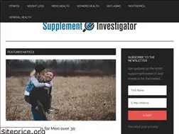 Sites similar to supplementinvestigator.com
