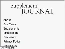 Sites similar to supplementjournal.com