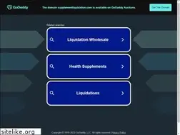 Sites similar to supplementliquidation.com