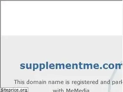 Sites similar to supplementme.com