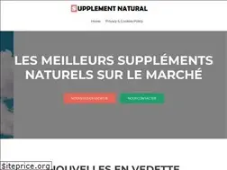Sites similar to supplementnatural.net