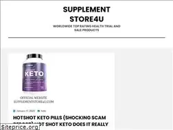 Sites similar to supplementstore4u.com