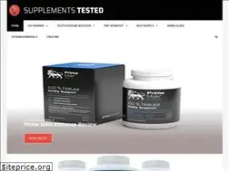 Sites similar to supplementtester.com