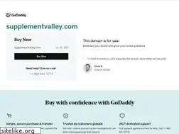 Sites similar to supplementvalley.com
