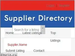Sites similar to supplier.name