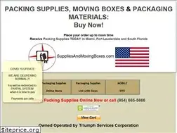 Sites similar to suppliesandmovingboxes.com